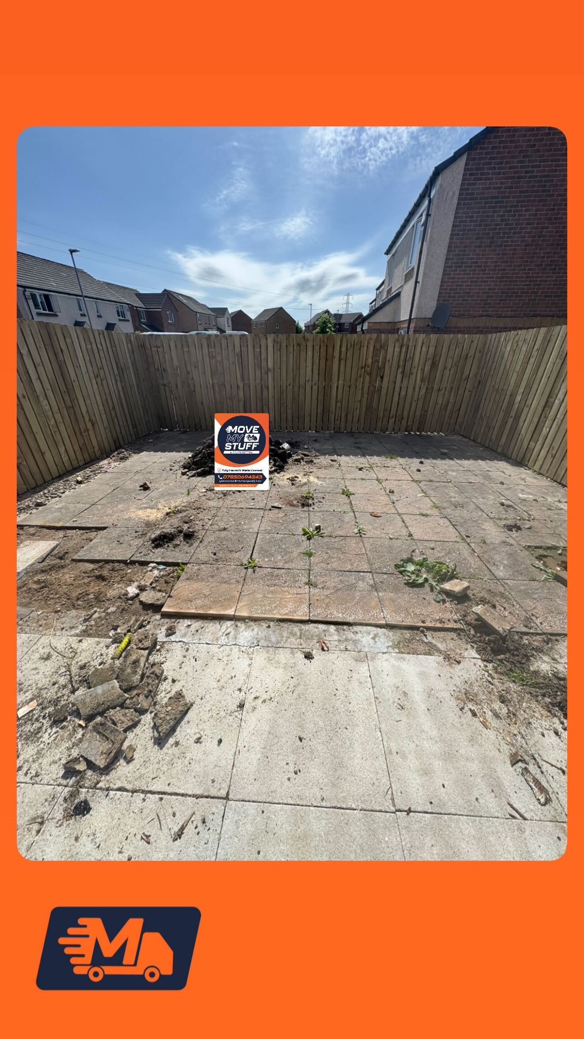 Before and after — job 10